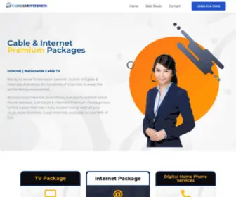 Cableandinternets.com(Cable and Internets) Screenshot