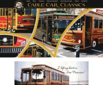 Cablecarclassics.com(Trolley) Screenshot