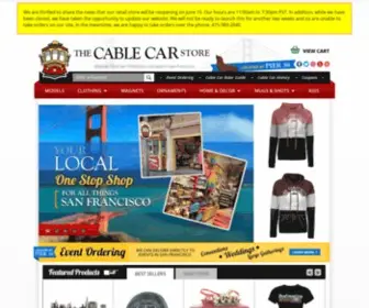 CablecarStore.com(Cable Car Store) Screenshot