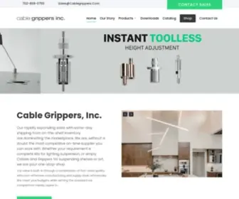 Cablegrippers.com(Cable Grippers Inc) Screenshot