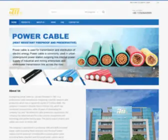 Cablejy.com(One Of Famous China Cable Manufacturers) Screenshot