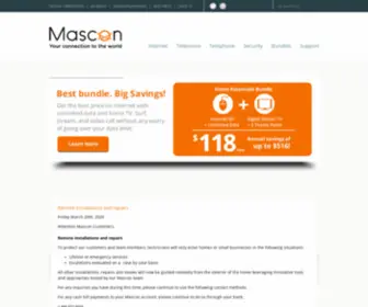 Cablelan.net(Mascon Cable Systems) Screenshot