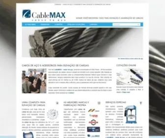 Cablemax.com.br(Cabo de aço) Screenshot