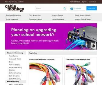 Cablemonkey.co.uk(Thousands of products in stock) Screenshot