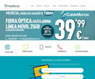 Cablemurcia.com(Tu conexión con el mundo) Screenshot