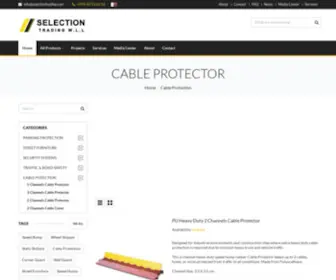 Cableprotectorqatar.com(Cable Protector Qatar by Selection Trading W.L.L) Screenshot