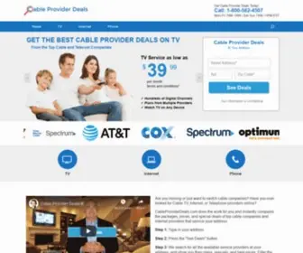 Cableproviderdeals.com(Cable Provider Deals) Screenshot