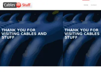 Cablesandstuff.com(Cables and Stuff UK) Screenshot