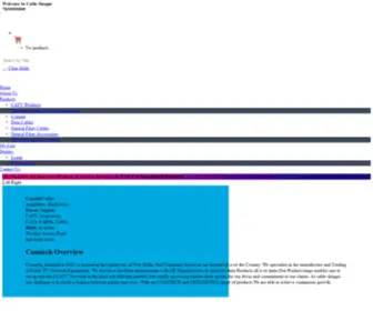 Cableshopee.com(Comtech Digitronics Building Network Made Easy Since 1993) Screenshot