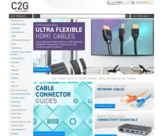 Cablesunlimited.com(Cables for Audio Video) Screenshot