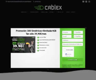 Cablex.es(Fibra Óptica Extremeña) Screenshot