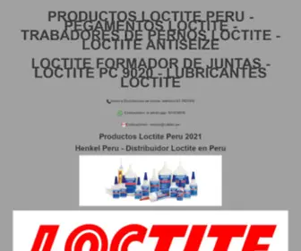 Cablexperu.com(Loctite Peru) Screenshot