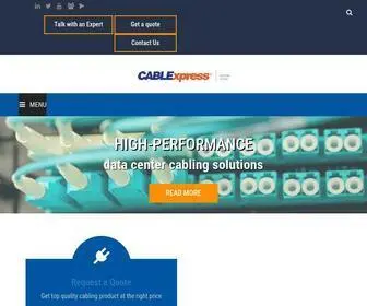 Cablexpress.com(Industry Leader In High) Screenshot