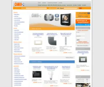 Cablo24.com(Vendita online Elettricita Elettronica Cablaggio) Screenshot