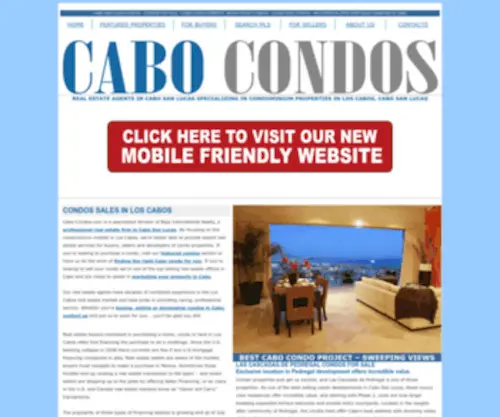 Cabo-Condos.com(Cabo Condo sales) Screenshot