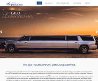 Cabo-Limousines.com(Cabo Limousines) Screenshot