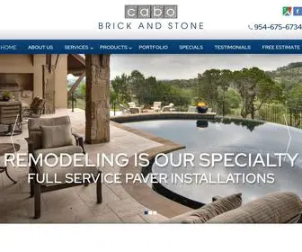 Cabobrickandstone.com(Cabo Brick & Stone Inc) Screenshot