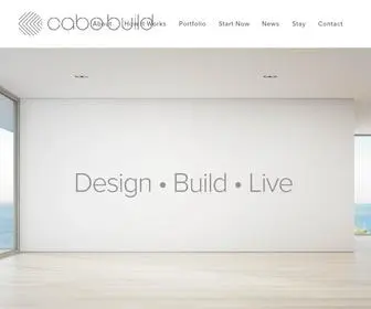 Cabobuild.com(Cabo Build) Screenshot