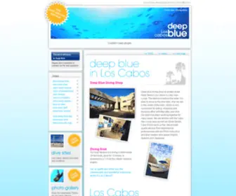 Cabodeepblue.com(Cabo diving/cabo san lucas scuba diving) Screenshot