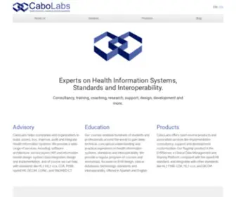 Cabolabs.com(CaboLabs Health Informatics) Screenshot