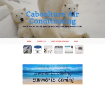 Cabooltureairconditioning.com.au(Caboolture Air Conditioning) Screenshot