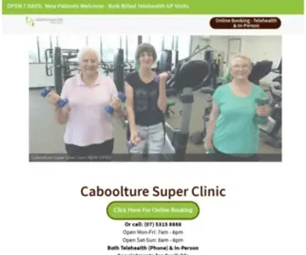 Caboolturesuperclinic.com.au(Caboolture GP Super Clinic) Screenshot