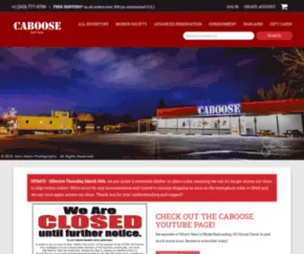 Caboosehobbies.com(Caboose Hobbies Inc) Screenshot