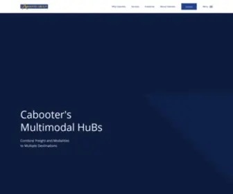 Cabootergroup.com(The key components of providing the best logistic solution for our clients all over the world) Screenshot