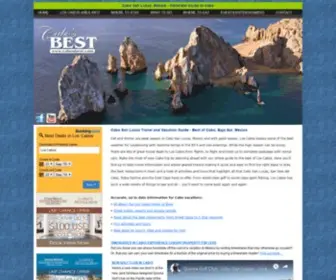 Cabosbest.com(Cabo San Lucas) Screenshot
