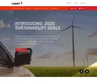 Cabotcorp.de(Cabot Corporation) Screenshot