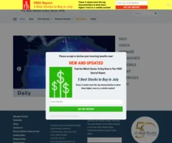 Cabotwealth.com(Cabot Wealth Network) Screenshot