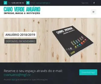 Caboverdepages.com(Cabo Verde Pages) Screenshot