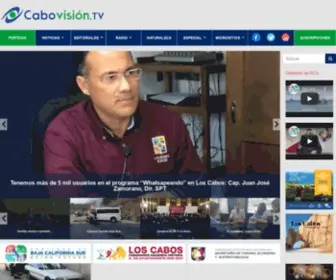 Cabovision.tv(Noticias de Los Cabos y Baja California Sur) Screenshot