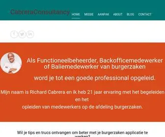 Cabreraconsultancy.nl(Cabrera Consultancy) Screenshot