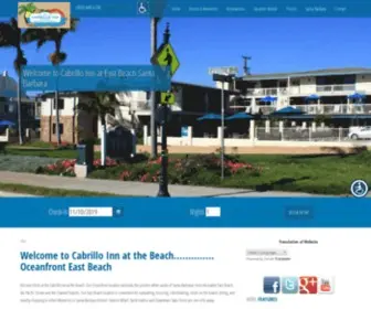 Cabrilloinn.com(Hotels in Santa Barbara CA) Screenshot