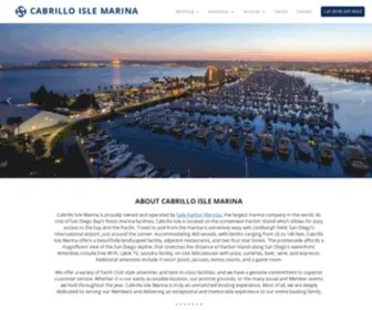 Cabrilloisle.com(Cabrillo Isle) Screenshot