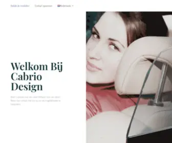 Cabriodesign.nl(Home) Screenshot