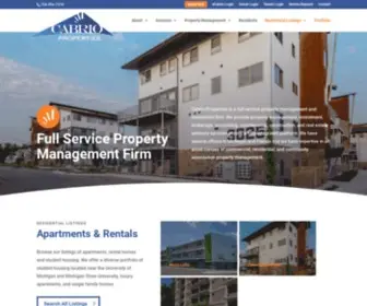 Cabrioproperties.com(Cabrio Properties) Screenshot