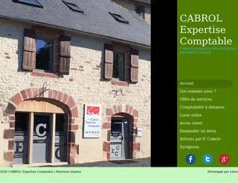 Cabrol-Expertise-Comptable.fr(CABROL Expertise Comptable) Screenshot