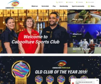 Cabsports.com.au(Caboolture Sports Club) Screenshot