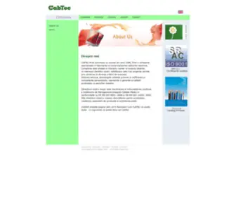 CabtecProd.ro(Cabtec) Screenshot