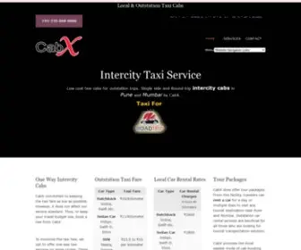 Cabx.ind.in(Mumbai Pune Taxi Service) Screenshot