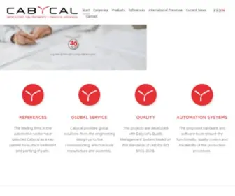 Cabycal.com(Diseño) Screenshot