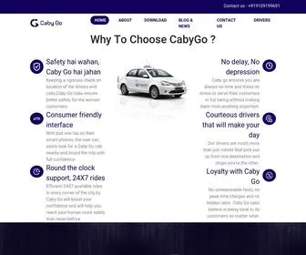 Cabygo.com(Home) Screenshot