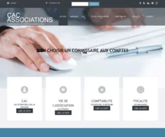 Cac-Associations.fr(CAC Associations) Screenshot