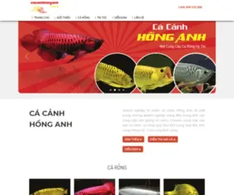 Cacanhhonganh.com.vn(Cá cảnh hồng anh) Screenshot