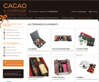 Cacaoetcompagnie.com(Achat et livraison de chocolat) Screenshot