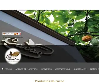 Cacaomex.com.mx(CACAO MEX) Screenshot