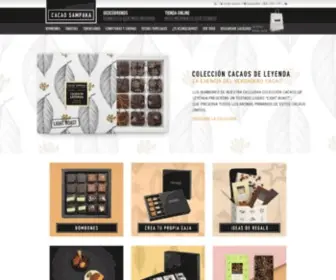 Cacaosampaka.com(Chocolate artesanal a domicilio) Screenshot