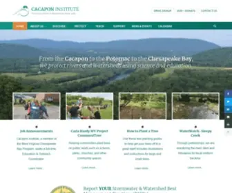 Cacaponinstitute.org(Cacapon Institute) Screenshot